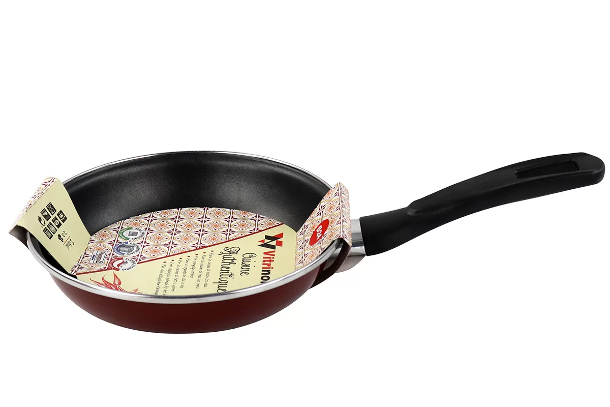 Сковорода Vitrinor Authentique Burgundy 24 фото №1