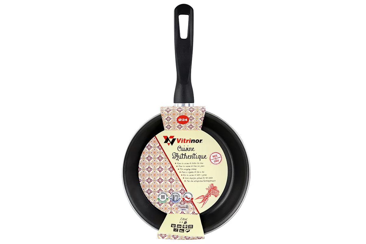 Сковорода Vitrinor Authentique Burgundy 24 фото №3