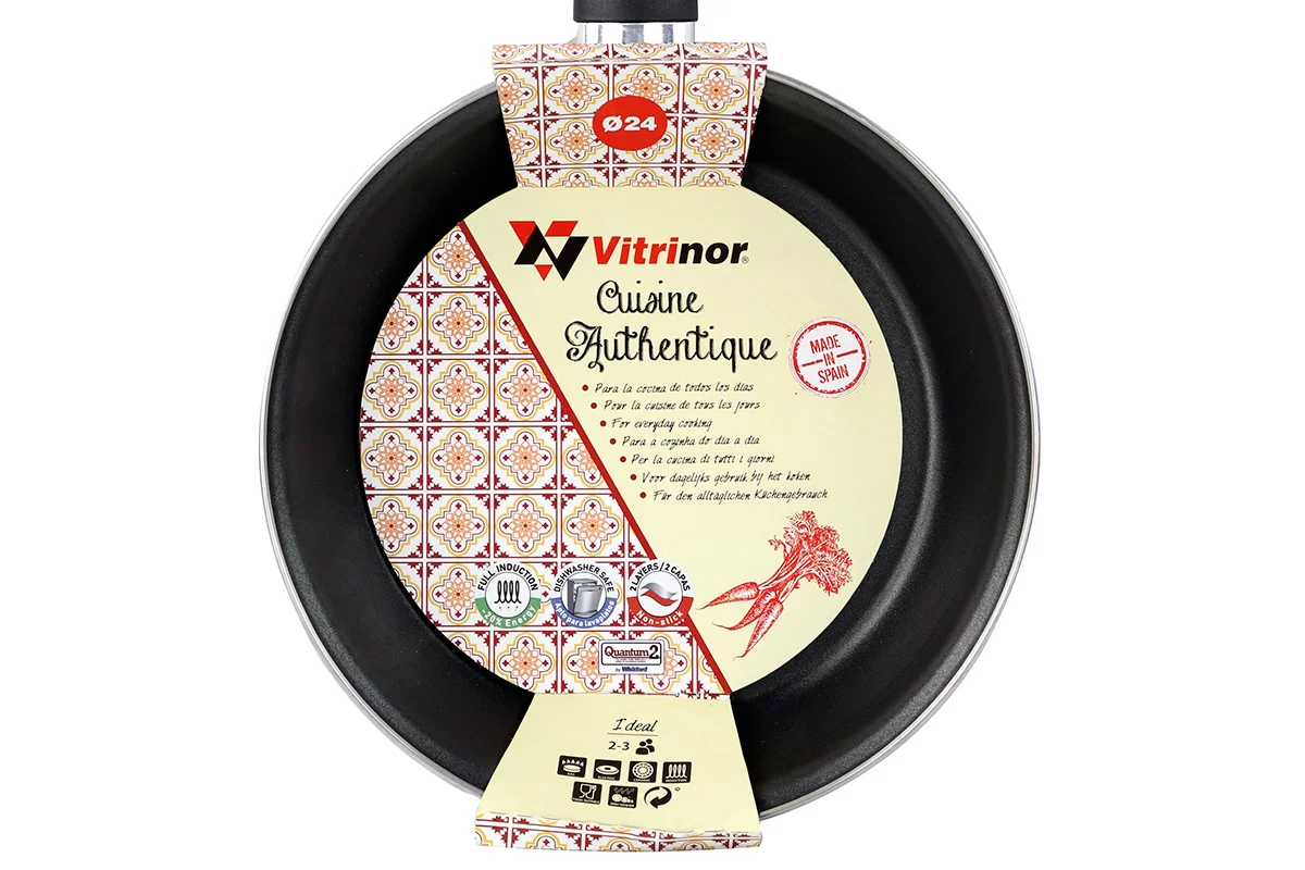 Сковорода Vitrinor Authentique Burgundy 24 фото №5