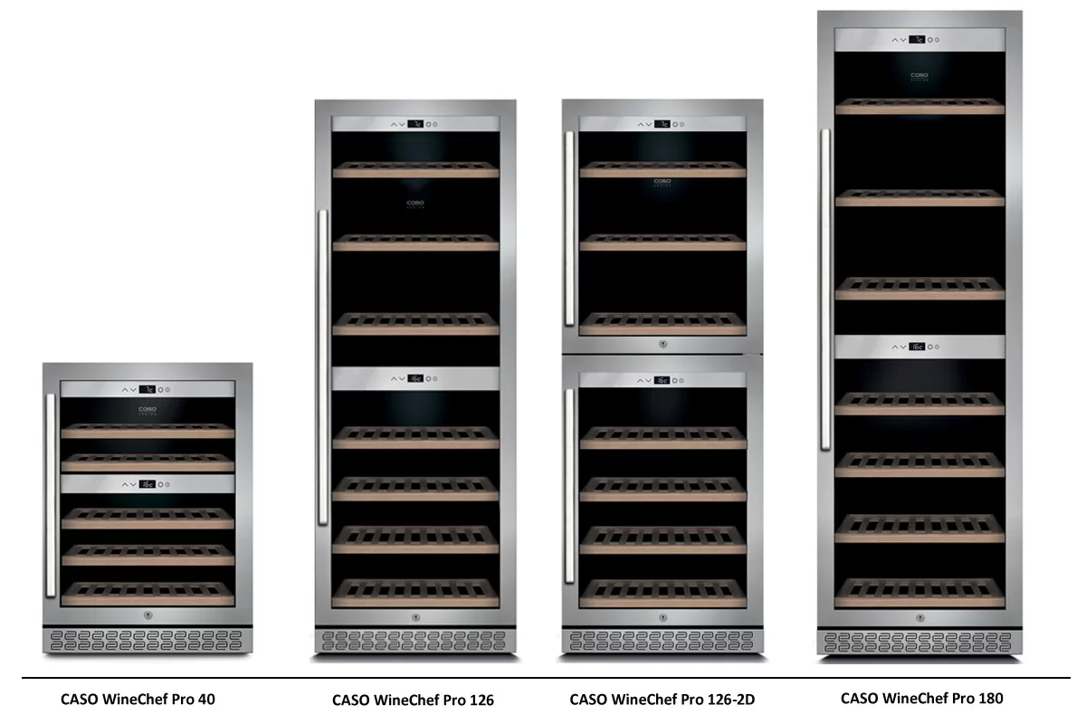 Винный холодильник CASO WineChef Pro 126 фото №3