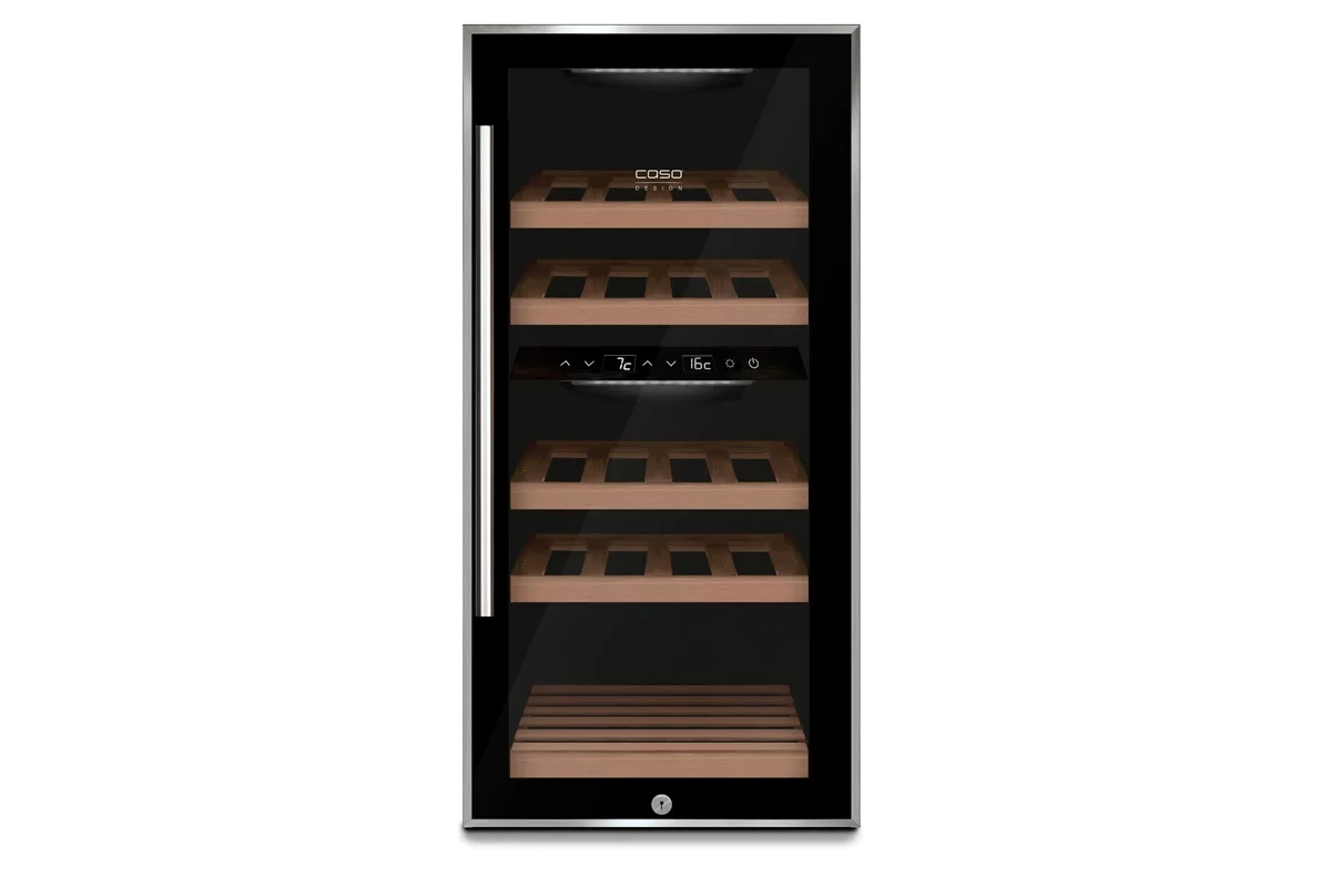 Винный холодильник CASO WineComfort 24 black фото №1