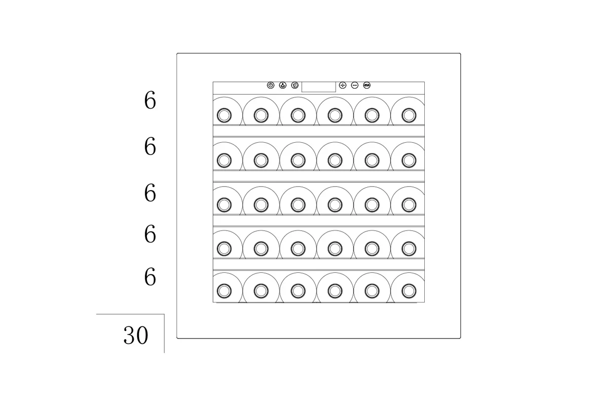 Винный шкаф Temptech OBI 60 SW фото №2