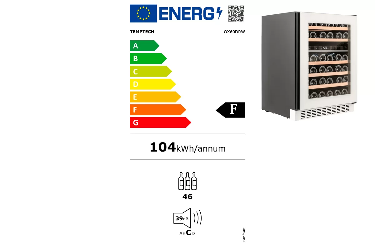 Винный шкаф Temptech OX60DRW фото №8