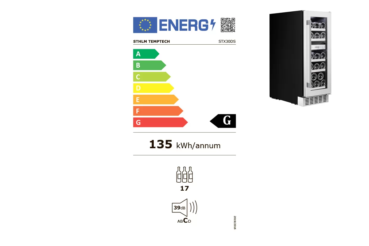 Винный шкаф Temptech STX30DS фото №7