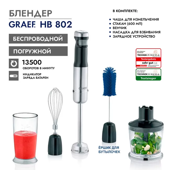 Купить Блендер GRAEF HB 802