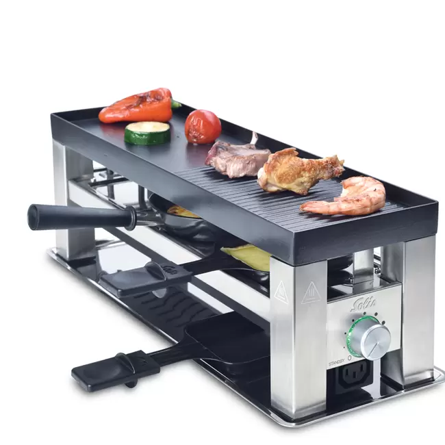 Купить Раклетница Solis Table Grill 4 in 1