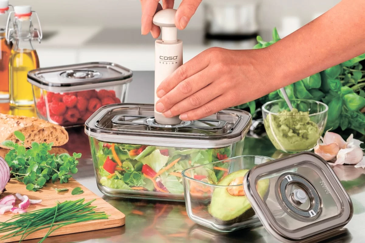Набор вакуумных контейнеров CASO VacuBoxx Eco-Set фото №6