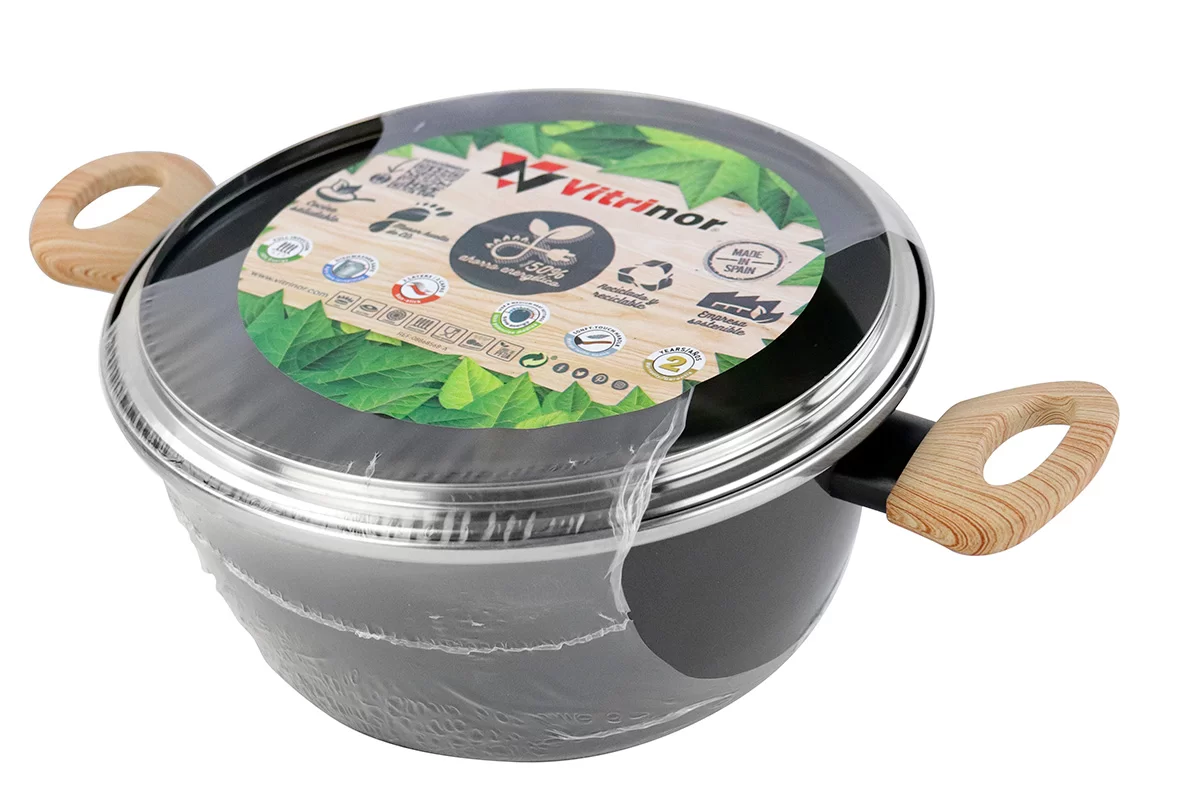 Кастрюля низкая Vitrinor ECO Cooking 24 фото №2